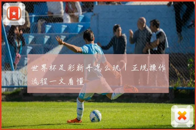 世界杯足彩新手怎么玩｜正规操作流程一文看懂